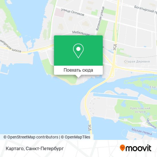 Карта Картаго