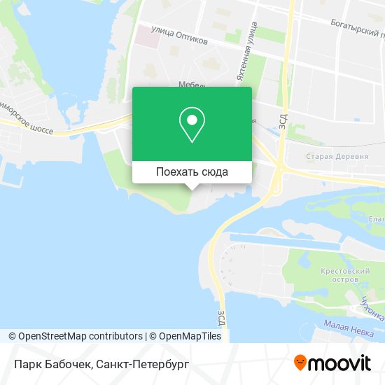Карта Парк Бабочек