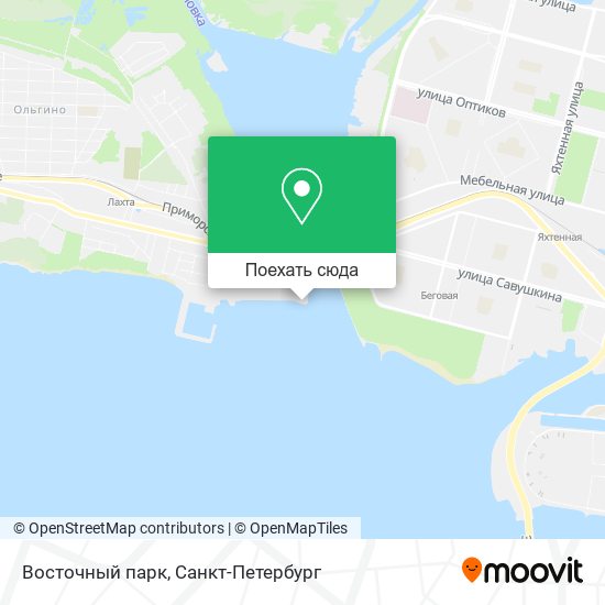 Карта Восточный парк