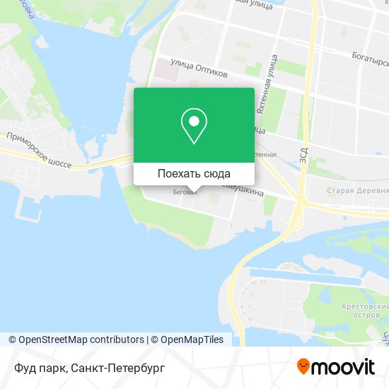 Карта Фуд парк