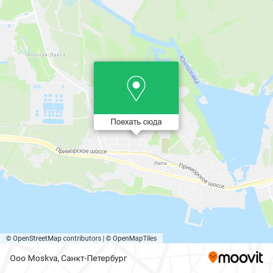 Карта Ooo Moskva