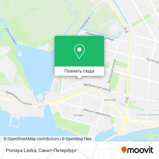 Карта Pivnaya Lavka