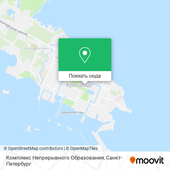 Карта Комплекс Непрерывного Образования