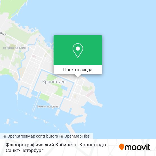 Карта Флюорографический Кабинет г. Кронштадта
