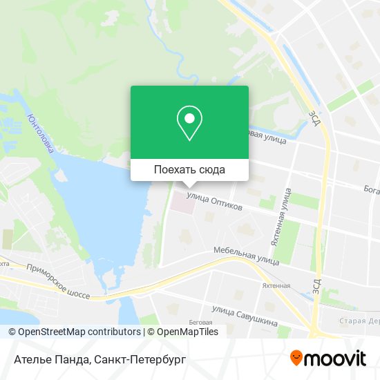 Карта Ателье Панда