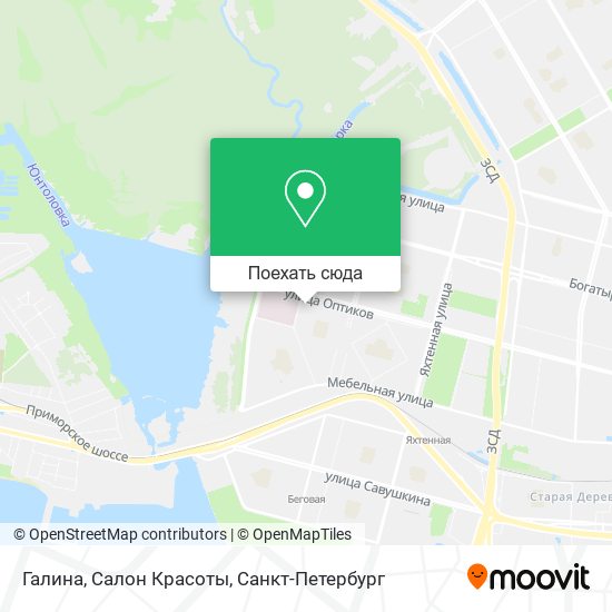 Карта Галина, Салон Красоты