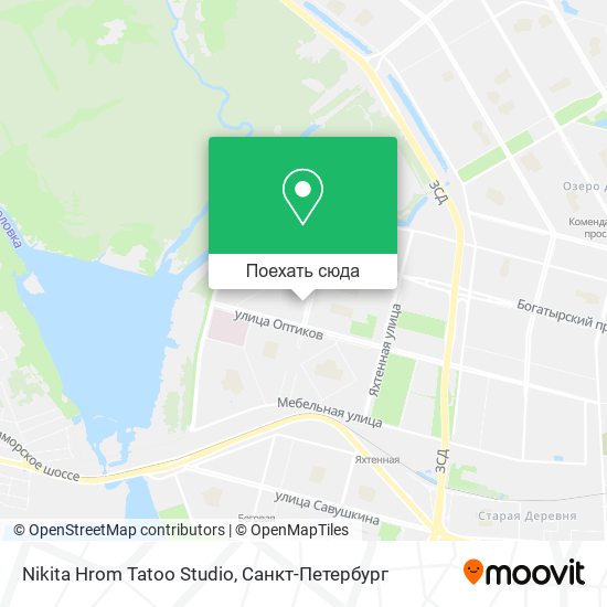 Карта Nikita Hrom Tatoo Studio