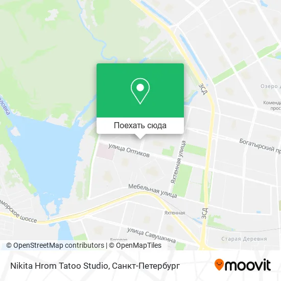 Карта Nikita Hrom Tatoo Studio
