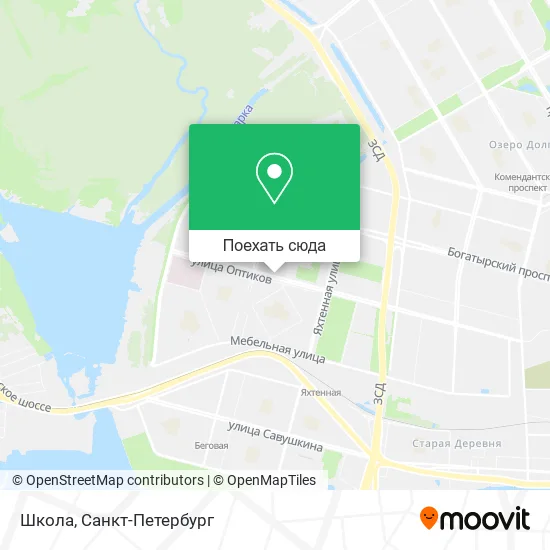 Карта Школа