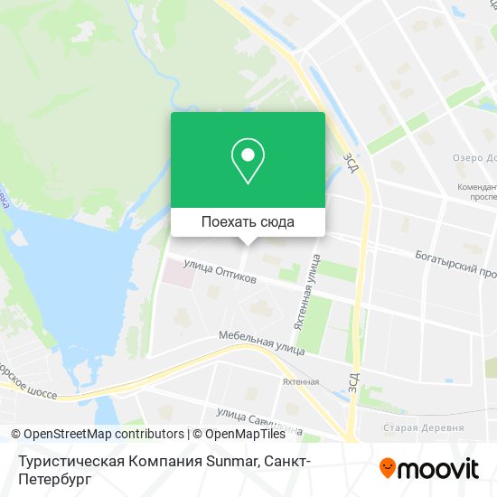Карта Туристическая Компания Sunmar