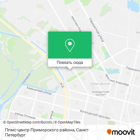 Карта Ппмс-центр Приморского района