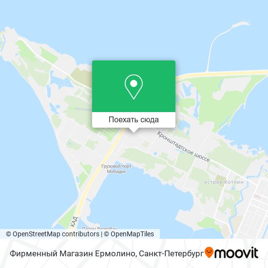 Карта Фирменный Магазин Ермолино