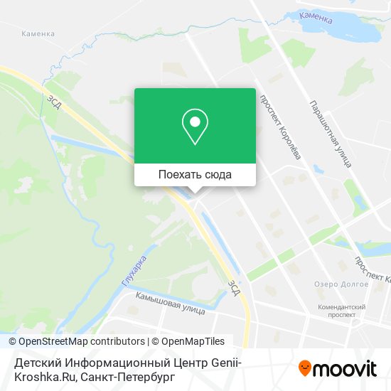 Карта Детский Информационный Центр Genii-Kroshka.Ru
