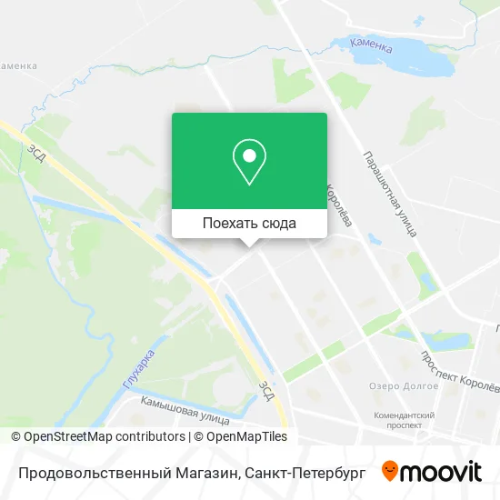 Карта Продовольственный Магазин