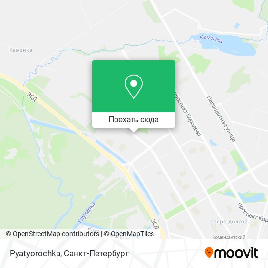 Карта Pyatyorochka