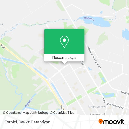 Карта Forbici