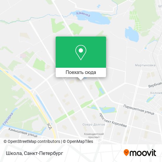 Карта Школа