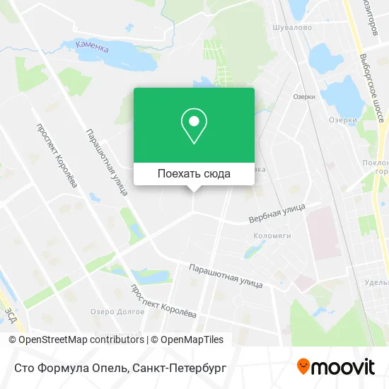 Карта Сто Формула Опель