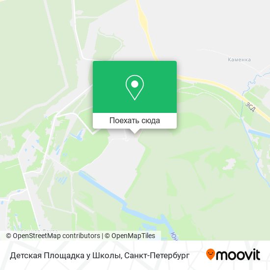 Карта Детская Площадка у Школы