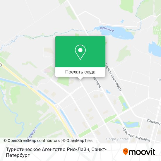 Карта Туристическое Агентство Рио-Лайн