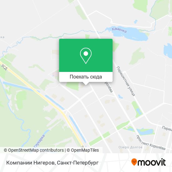 Карта Компании Нигеров