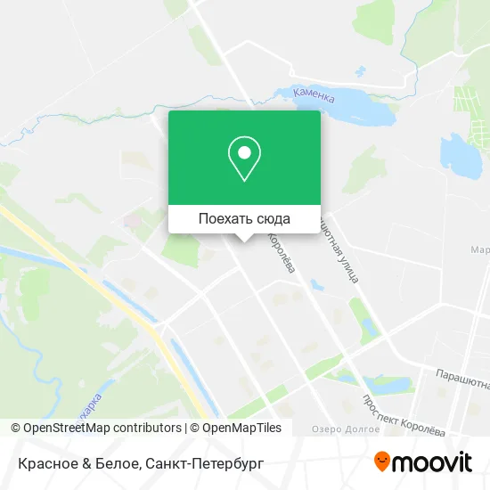 Карта Красное & Белое
