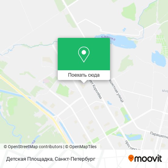 Карта Детская Площадка