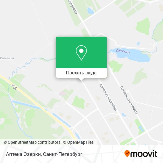 Карта Аптека Озерки