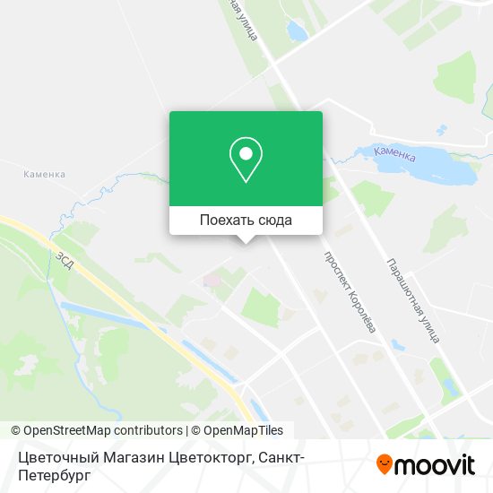 Карта Цветочный Магазин Цветокторг
