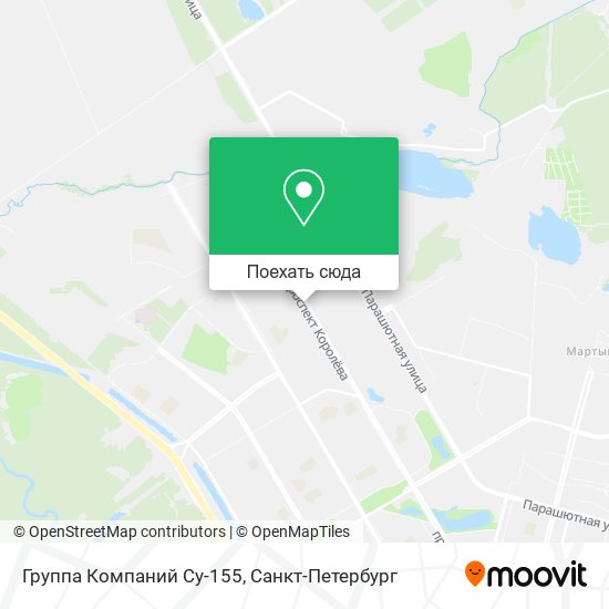 Карта Группа Компаний Су-155