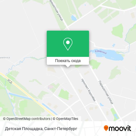 Карта Детская Площадка