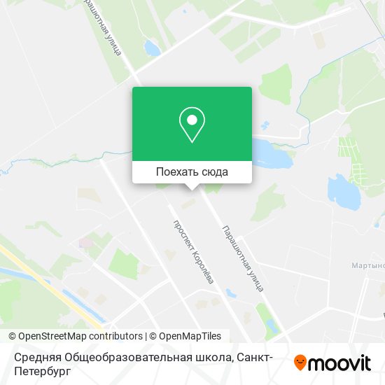 Карта Средняя Общеобразовательная школа