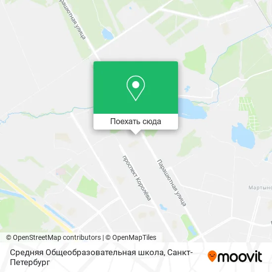 Карта Средняя Общеобразовательная школа