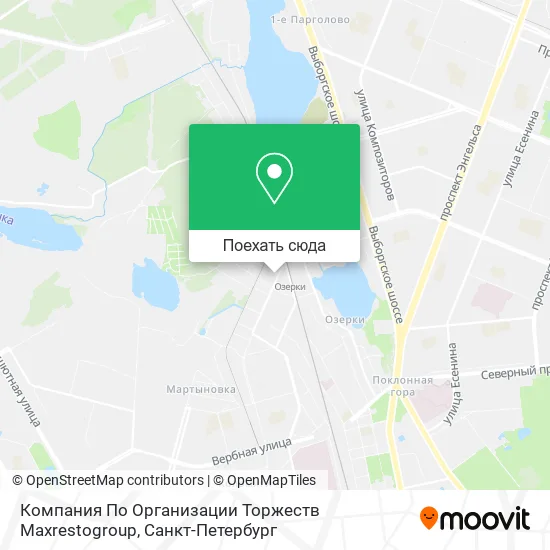 Карта Компания По Организации Торжеств Maxrestogroup