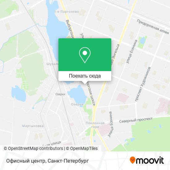 Карта Офисный центр