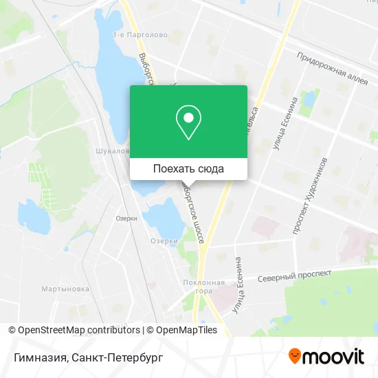 Карта Гимназия