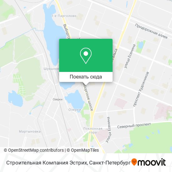 Карта Строительная Компания Эстрих