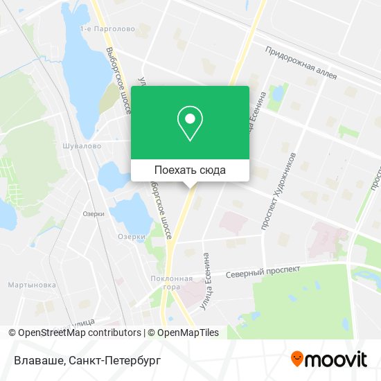 Карта Влаваше