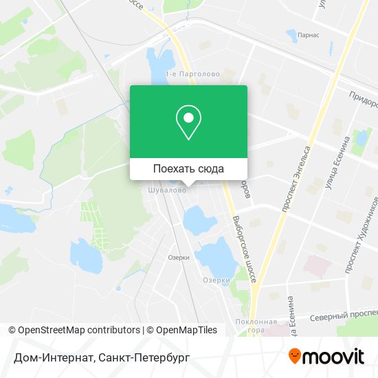 Карта Дом-Интернат