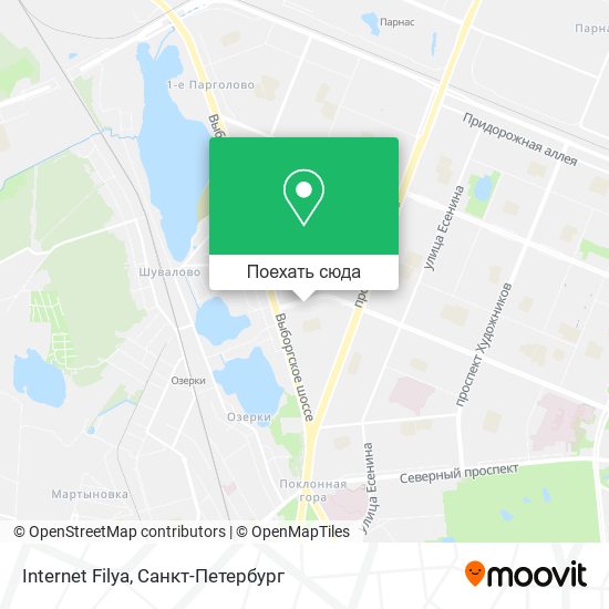 Карта Internet Filya