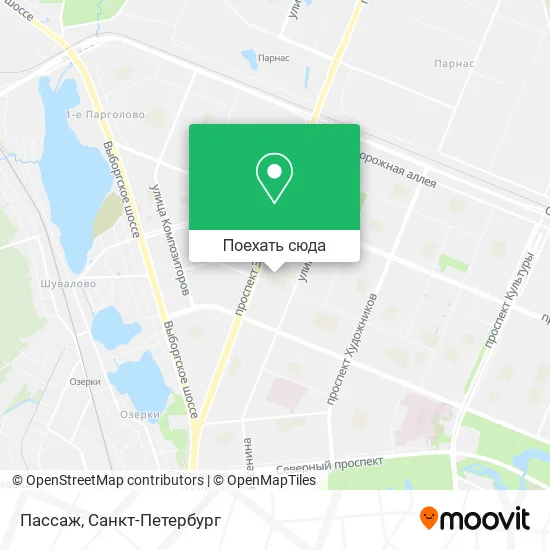 Карта Пассаж