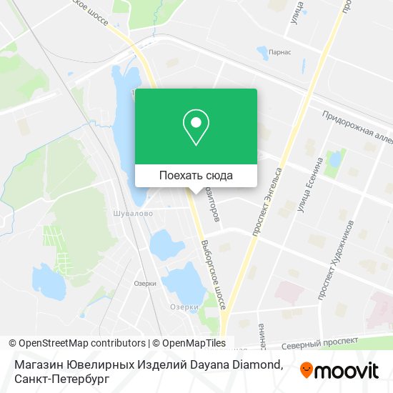 Карта Магазин Ювелирных Изделий Dayana Diamond