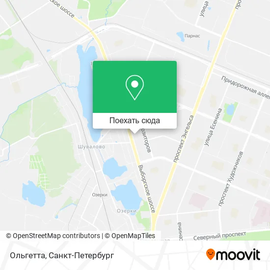 Карта Ольгетта