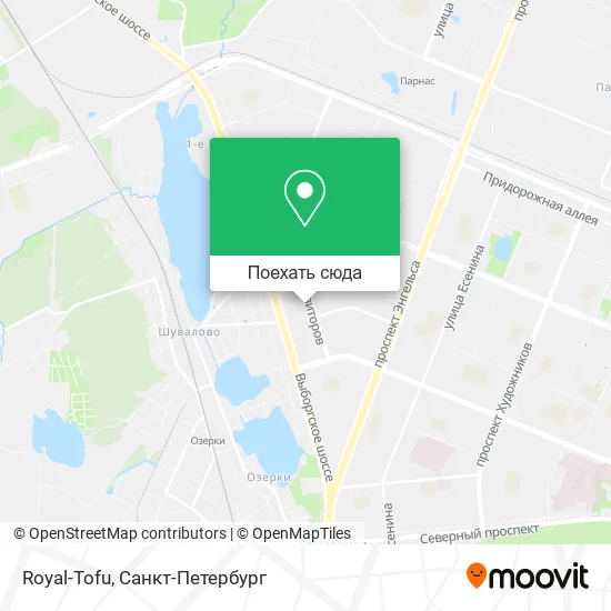 Карта Royal-Tofu