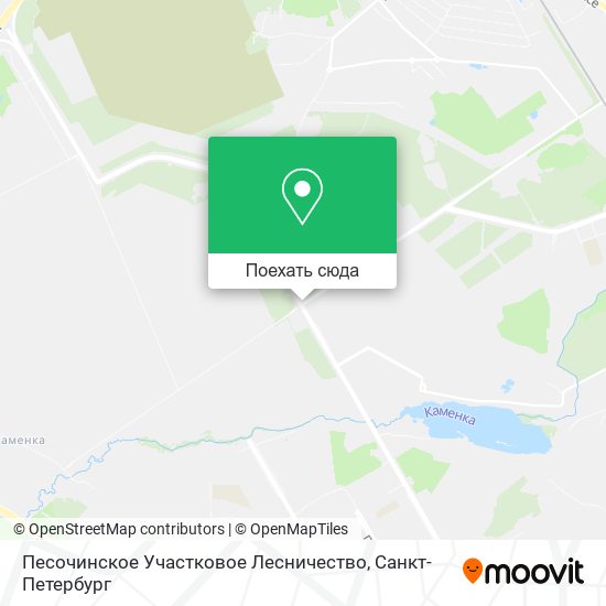 Карта Песочинское Участковое Лесничество