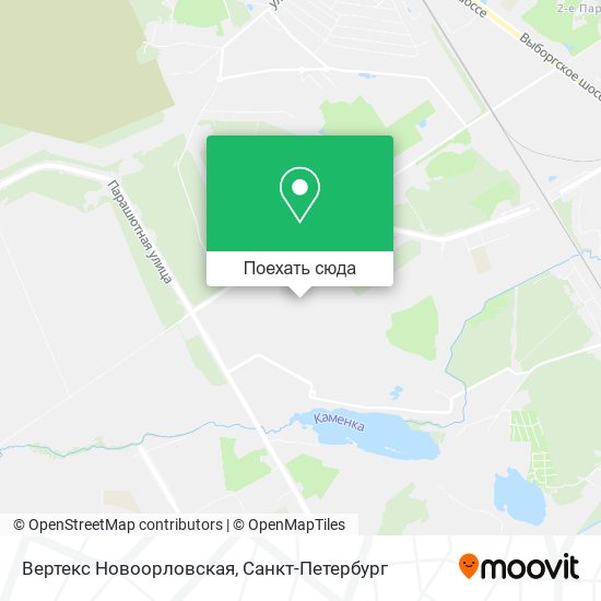 Карта Вертекс Новоорловская