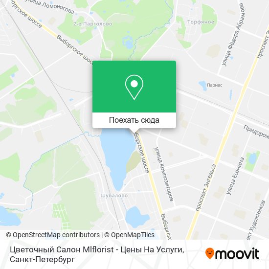 Карта Цветочный Салон Mlflorist - Цены На Услуги