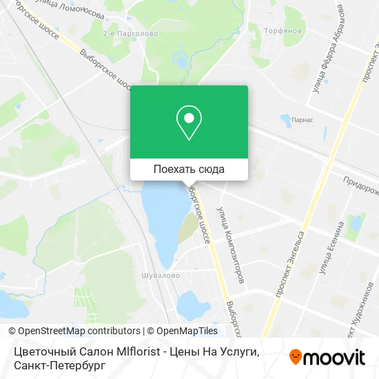 Карта Цветочный Салон Mlflorist - Цены На Услуги