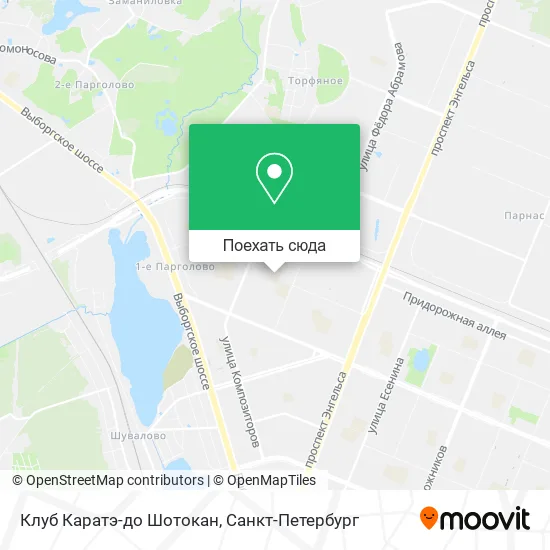 Карта Клуб Каратэ-до Шотокан