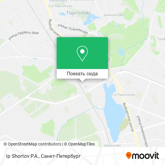 Карта Ip Shortov P.A.